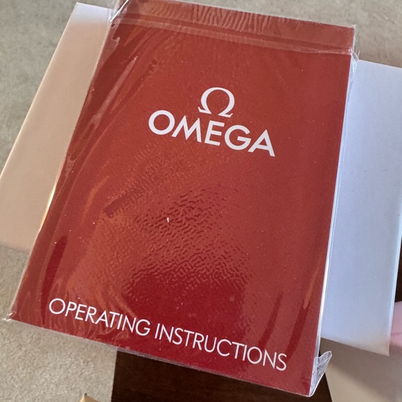 Omega watch box with ribbon - Picture 2 of 6